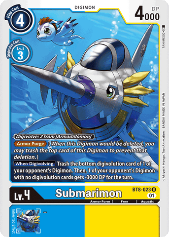 Submarimon (Multicolor) / Uncommon / BT8