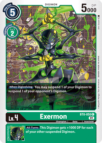 Exermon (Green) / Common / BT8