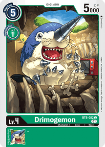 Drimogemon (Green) / Common / BT8