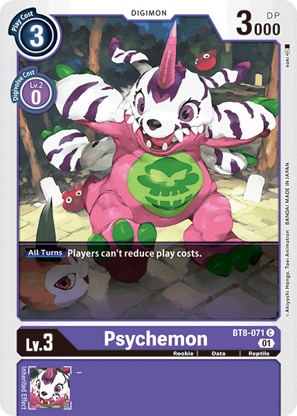 Psychemon (Purple) / Common / BT8