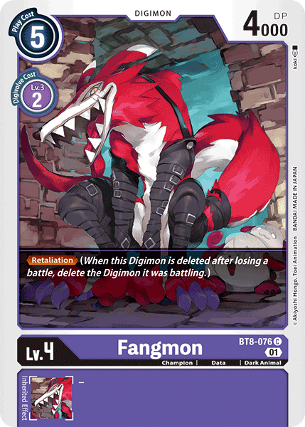 Fangmon (Purple) / Common / BT8