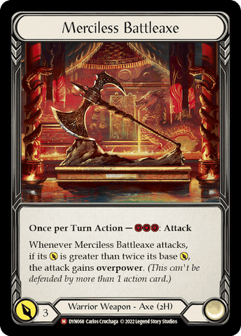 MERCILESS BATTLEAXE / Majestic / DYN (FOIL)