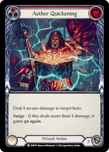 AETHER QUICKENING (RED) / Rare / DYN