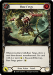 BARE FANGS (Yellow) / Common / EVR / 1st Edition