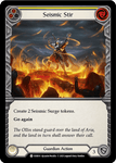 SEISMIC STIR (Yellow) / Common / EVR / 1st Edition