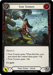 TWIN TWISTERS (Yellow) / Common / EVR / 1st Edition (FOIL)