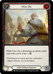 WAX ON (Red) / Common / EVR / 1st Edition (FOIL)