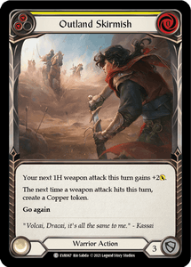 OUTLAND SKIRMISH (Yellow) / Common / EVR / 1st Edition