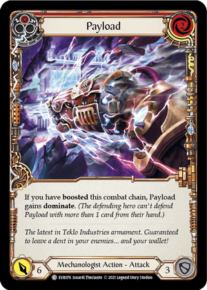 PAYLOAD (Red) / Common / EVR / 1st Edition