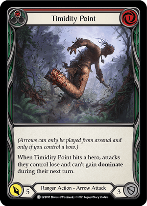 TIMIDITY POINT (Red) / Common / EVR / 1st Edition