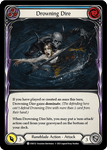 DROWNING DIRE (Blue) / Common / EVR / 1st Edition (FOIL)