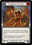 PYROGLYPHIC PROTECTION (Red) / Common / EVR / 1st Edition (FOIL)
