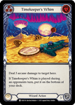 TIMEKEEPER'S WHIM (Blue) / Common / EVR / 1st Edition