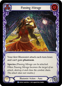 PASSING MIRAGE (Blue) / Rare / EVR / 1st Edition (FOIL)