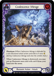 COALESCENCE MIRAGE (Red) / Common / EVR / 1st Edition