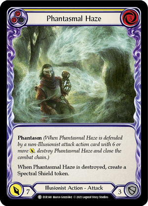 PHANTASMAL HAZE (Yellow) / Common / EVR / 1st Edition