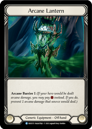 ARCANE LANTERN / Rare / EVR / 1st Edition
