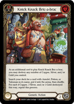 KNICK KNACK BRIC-A-BRAC (Red) / Majestic / EVR / 1st Edition (FOIL)