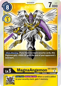 MagnaAngemon (Yellow) / Super Rare / EX1