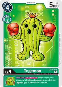 Togemon (Green) / Common / EX1