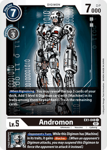 Andromon (Black) / Common / EX1