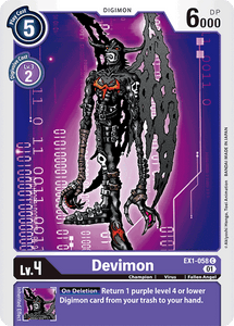 Devimon (Purple) / Common / EX1