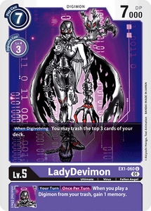 LadyDevimon (Purple) / Uncommon / EX1