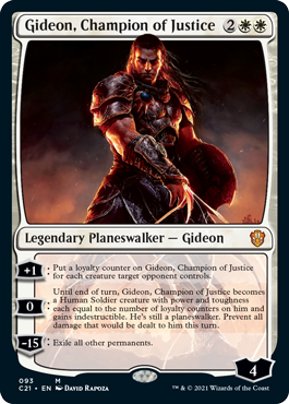 Gideon, Champion of Justice / Mythic / C21
