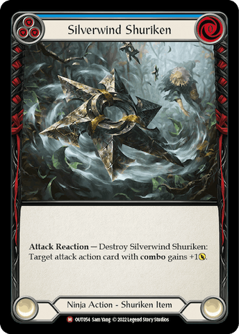 SILVERWIND SHURIKEN (BLUE) / Majestic / OUT