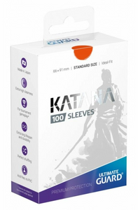 Ultimate Guard Katana Sleeves Standard - Box 100 - Orange MATTE