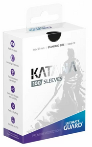 Ultimate Guard Katana Sleeves Standard - Box 100 - Black MATTE
