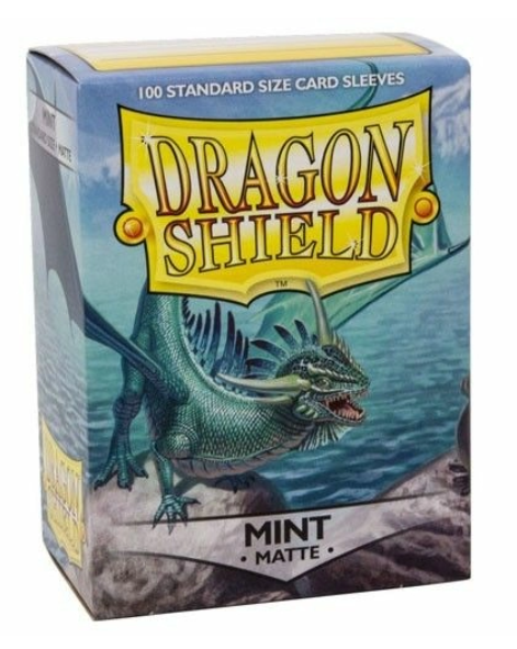 Dragon Shield Sleeves Standard - Box 100 - Mint MATTE