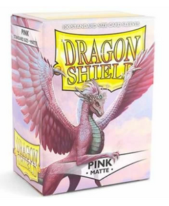 Dragon Shield Sleeves Standard - Box 100 - Pink MATTE