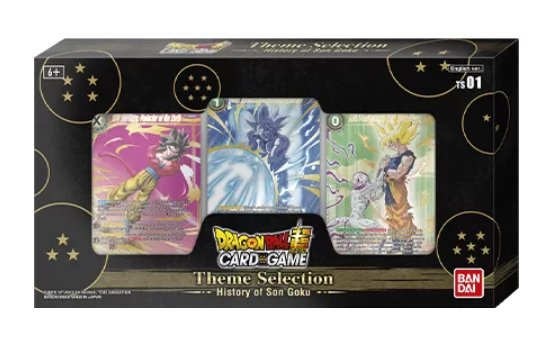 Dragon Ball Super Card Game Theme Selection History of Son Goku Display (TS01)