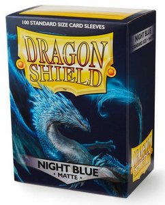 Dragon Shield Sleeves Standard - Box 100 - Night Blue MATTE