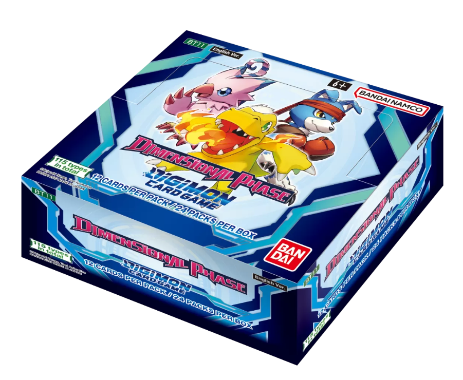 Digimon Card Game Dimensional Phase BT11 Booster Box / 24 Packs