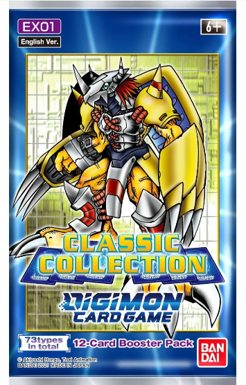 Digimon Card Game Classic Collection (EX01) Booster Box / 24 Packs