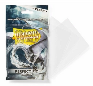 Dragon Shield Sleeves Perfect Fit 100/pack Clear