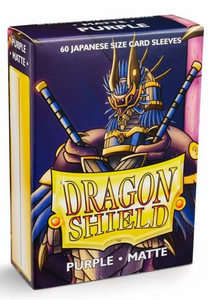 Dragon Shield Sleeves Japanese - Box 60 - Purple Matte