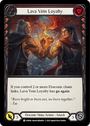 LAVA VEIN LOYALTY (RED) / Common / UPR
