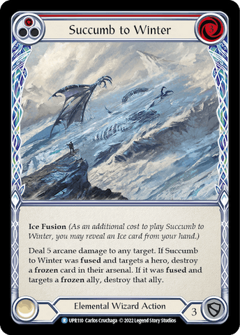 SUCCUMB TO WINTER (RED) / Rare / UPR