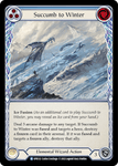 SUCCUMB TO WINTER (BLUE) / Rare / UPR