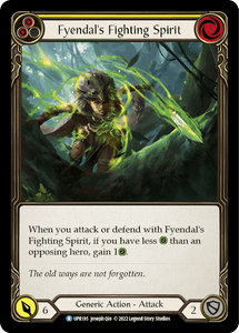 FYENDAL'S FIGHTING SPIRIT (YELLOW) / Rare / UPR