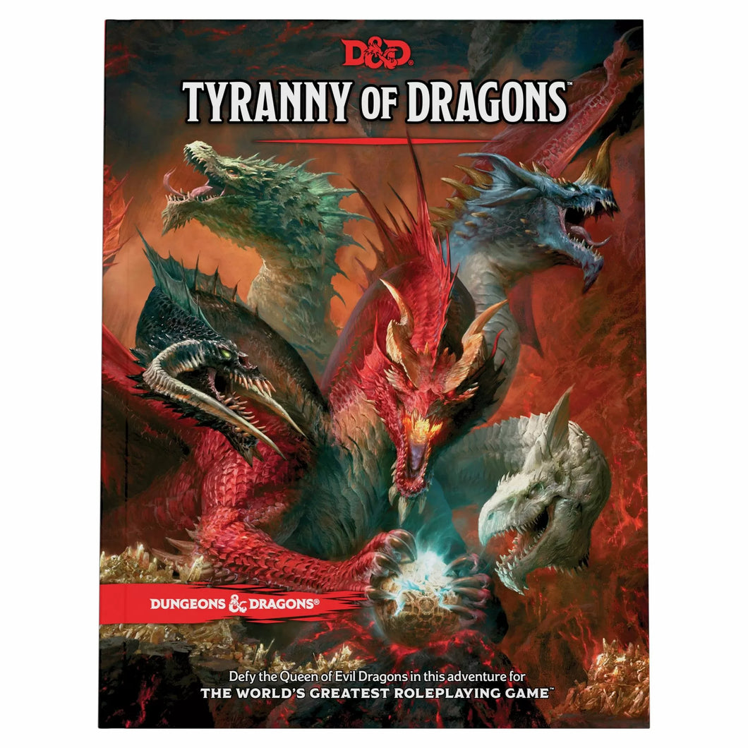 Dungeons & Dragons Tyranny of Dragons Evergreen Cover