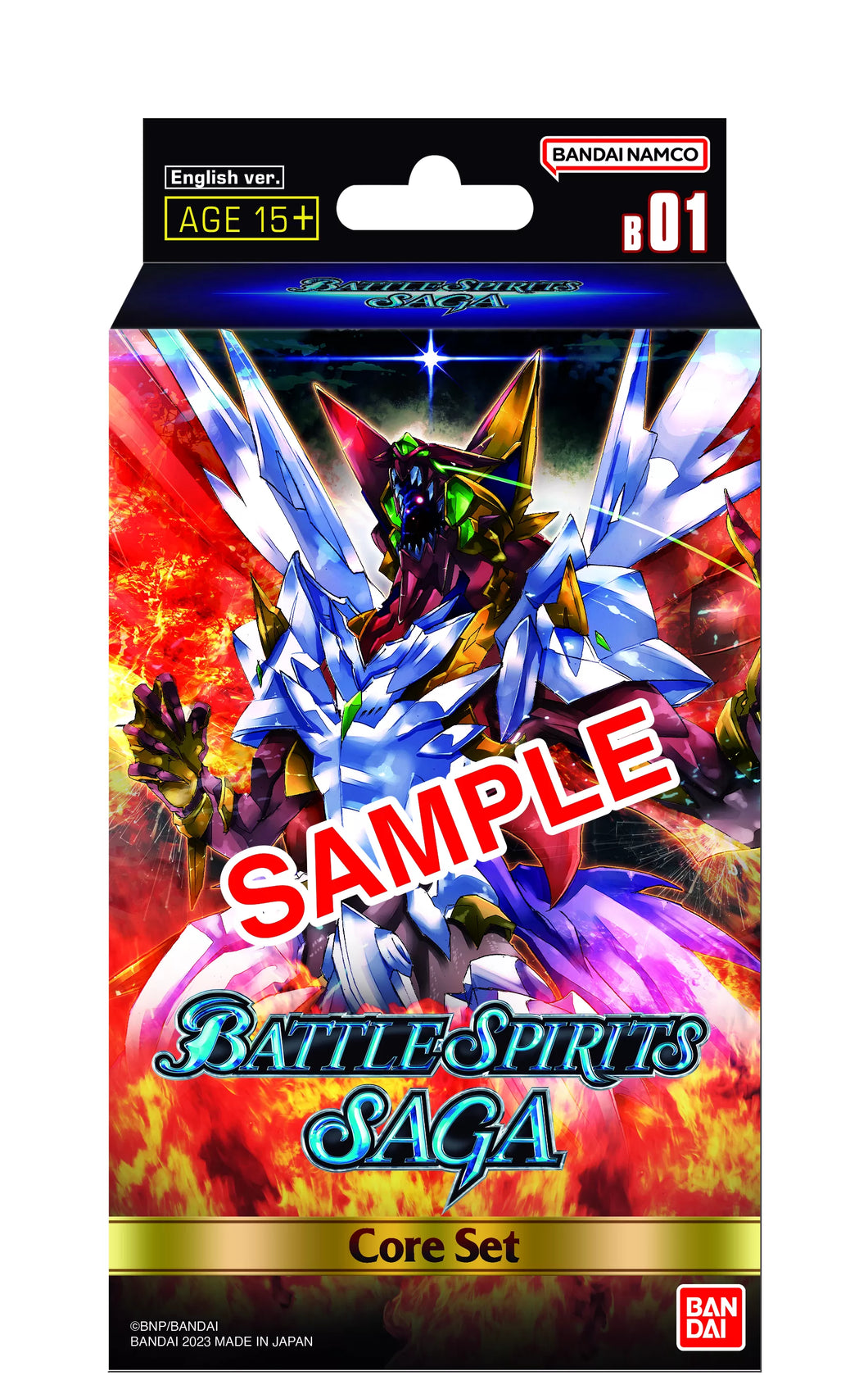 Battle Spirits Saga Card Game Core Set Deck