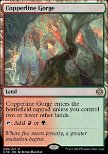 Copperline Gorge / Rare / ONE (FOIL)