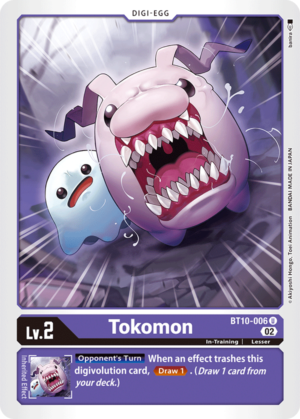 Tokomon / Uncommon / BT10