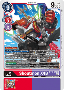 Shoutmon X4B / Uncommon / BT10