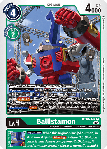Ballistamon / Common / BT10
