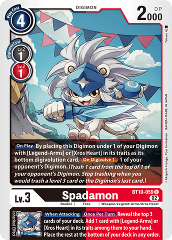 Spadamon / Uncommon / BT10